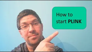 Genomics in practice - How to start PLINK
