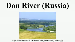 Don River (Russia)