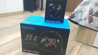 Logitech G29/920 + Shifter и сравнение с G923- Ревю