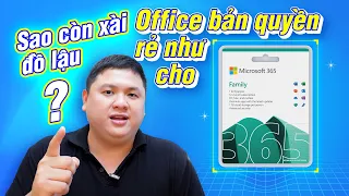 Đừng xài Office lậu nữa