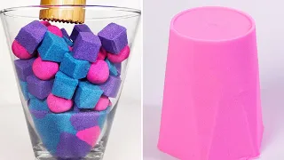 Very Satisfying and Relaxing Compilation 56 Kinetic Sand ASMR