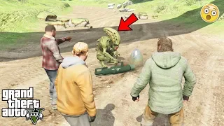 GTA 5 - What Happens to The Alien if The Ice Melts