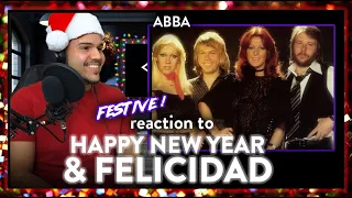 ABBA Reaction Happy New Year & Felicidad (ABBA-TASTIC!) | Dereck Reacts