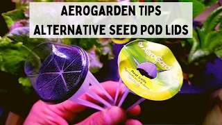 Aerogarden Tips ||  Alternative Lids For Seed Pods