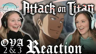 So Fun! 😂💖 | ATTACK ON TITAN | Reaction OVA 2 & 3