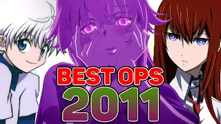 Top Anime Openings of 2011