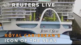 LIVE: World's largest cruise ship sets sail