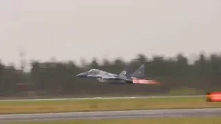 MiG-29 vertical takeoff at Tour de Sky 2014