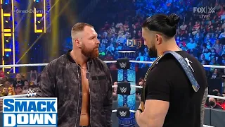 Dean Ambrose Returns & Confronts Roman Reigns On WWE SmackDown Full Match Highlights