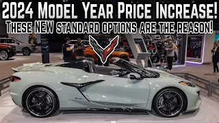 The SURPSING New Options for the 2024 C8 Corvette Model Year with ALL New STANDARD Equipment!