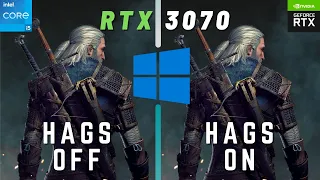 RTX 3070 | Hardware Accelerated GPU Scheduling | Windows 10 | Off vs On | 7 Games Tested