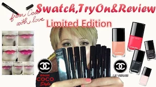 CHANEL ROUGE COCO Stylo 7color+ Nail Polish 4 color！  ❤【Swatch, Try on & Review 】©DaisyBlurt