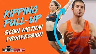 How To Do Kipping Pull Ups (Slow Motion Progression)