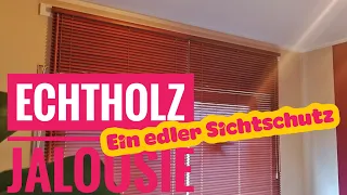 Edle Holz-Jalousie - Home Decor