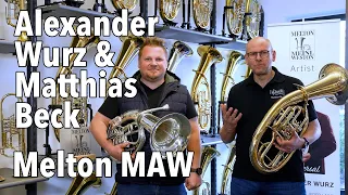 Alexander Wurz & Matthias Beck sprechen über das Melton MAW Tenorhorn