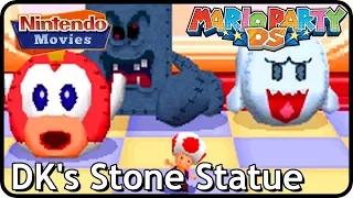 Mario Party DS - DK's Stone Statue (2 Players, 30 Turns, Toad vs Yoshi vs Daisy vs Luigi)