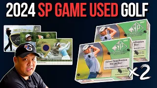 Swing and a Miss! - 2024 Upper Deck SP Game Used Golf Hobby Box - 2 Box Review