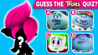 Guess the TROLLS 3 BAND TOGETHER QUIZ | What do You know about TROLLS 3? | Tiny Book