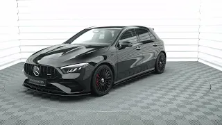 Mercedes-AMG A35 W177 Facelift | Maxton Design Splitter Set | Presentation #278