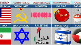 Country Comparison -  Indonesia Vs Palestine