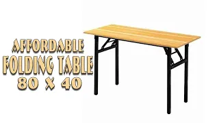 Budget Friendly Folding Table 80 x 40