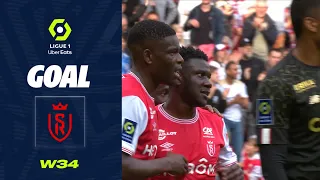 Goal Marshall MUNETSI (21' - SdR) STADE DE REIMS - LOSC LILLE (1-0) 22/23