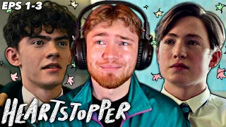 Crying my way through HEARTSTOPPER! | S1 E1-3 Reaction