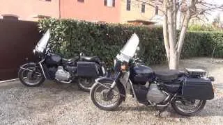 MOTO GUZZI DEL 1965 DEI CARABINIERI  "ESERCITO ITALIANO". A CERIOLO (CN) 10 - 11 -  2013.