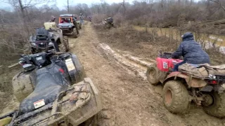 Mud Creek | 2016 Honda Rubicon Pulling EVERYONE Out w/ The TigerTail