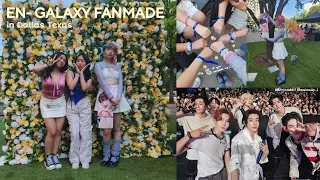 EN- GALAXY FANMADE 🧡🌼 Enhypen Dallas Event, Barricade (Basically..), shopping + boba w friends !