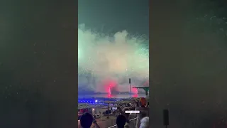 Light show and Fireworks at Jeddah 2021 - Formula 1  #shorts