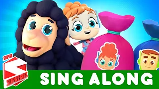 Baa Baa Black Sheep - Sing Along | Nursery Rhymes and Baby Song | Kids Songs with Super Supremes