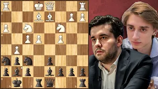 GRA w SZACHY TAK, aż RĘCE SAME KLASZCZĄ! || Ian Nepomniachtchi vs Daniil Dubov, 2020