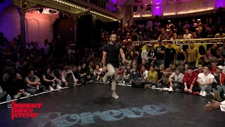 Bruce Ykanji vs Syntazoid 1ST ROUND BATTLES Popping Forever - Summer Dance Forever 2017