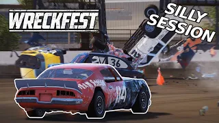 Parking Lot Madness! (ft. Soundhead Entertainment, DriveThrough, & More!) | Wreckfest Silly Session