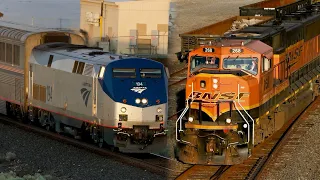 Trains in the Columbia River Gorge: Amtrak, BNSF and Union Pacific