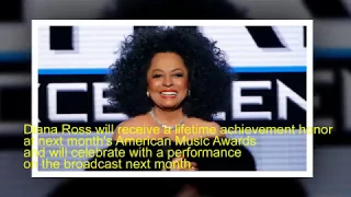 Diana Ross to perform and be honored for lifetime achievement at American Music Awards