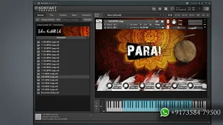 Parai Kontakt Library - Indian KontaktLib |  South Indian Percussion Kontakt | Tapori Beats