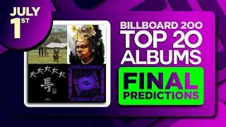 Billboard 200, Top 20 Albums | FINAL PREDICTIONS | July 1st, 2023