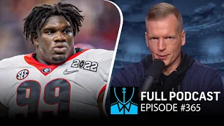 Simms 2022 Draft DT & LB Rankings | CHRIS SIMMS UNBUTTONED (Ep. 365 FULL)