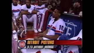 Dennis Rodman's Final Moments with the Pistons