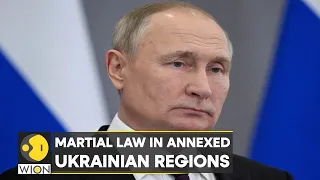 Ukraine war: Putin imposes martial law in annexed Ukrainian regions | International News | WION