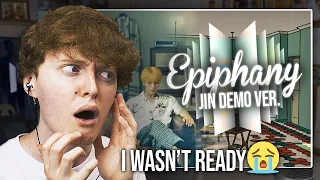 I WASN'T READY! (BTS - 'Epiphany (Jin Demo Ver.)' | Proof CD 3 Reaction)