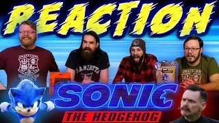 Sonic The Hedgehog - New Official Trailer REACTION!!