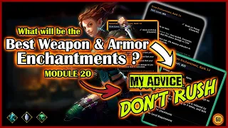 Weapon & Armor Enchantment Changes / Hold on, no need to rush.