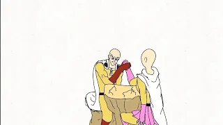 Saitama Arm wrestling [fan animation]