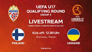 U17 Qualifying Round Group 3: Finland - Ukraine