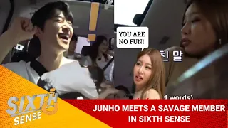 When Junho(of 2PM) meets a savage member (Sixth Sense Season 2: Episode 5)