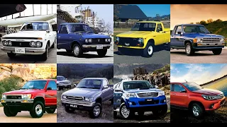 Evolution Of Vehicles latest - Toyota Hilux   (1968 - 2021)