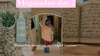 RAMADAN MORNING AND NIGHT ROUTINE| VLOGMADAN DAY 2| RIDSTER PIDSTER